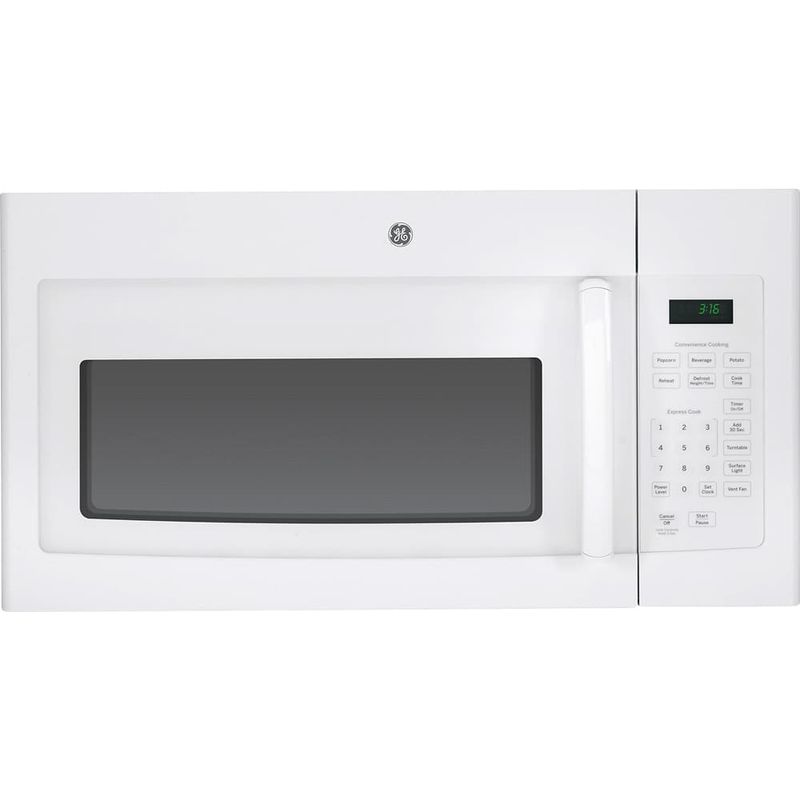 GE - 1.6 Cu. Ft. Over-the-Range Microwave - White