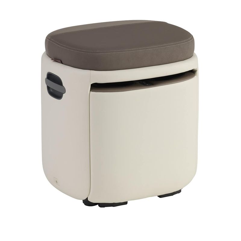 Human Touch - Reveal Ottoman Massager - Cream
