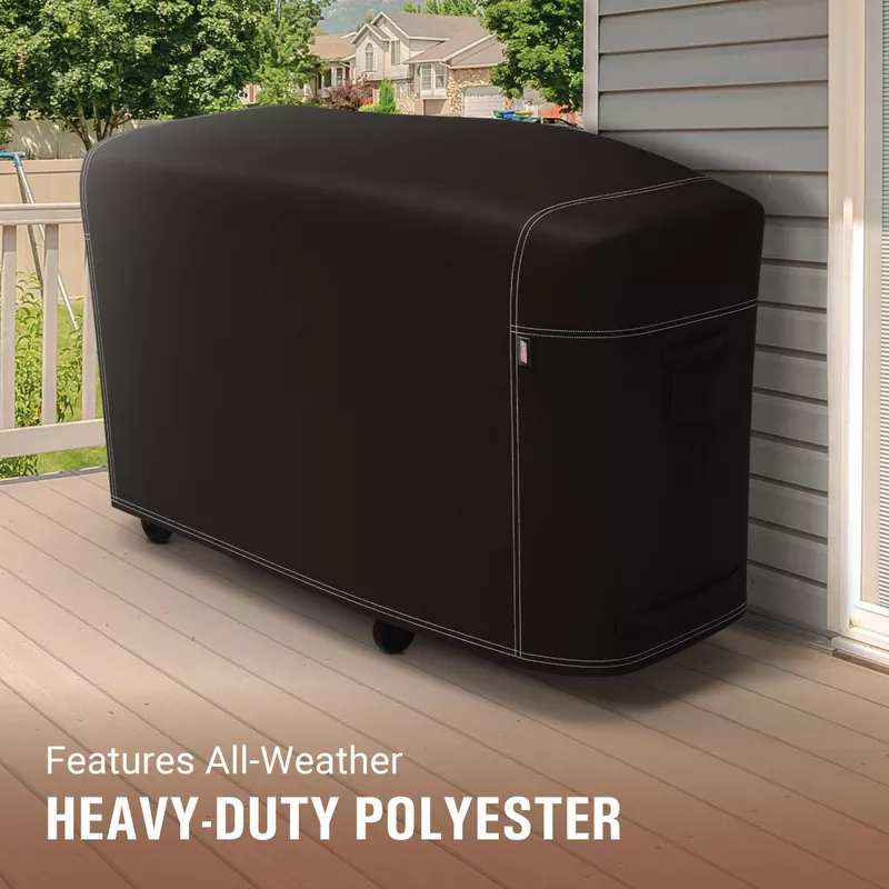 Coleman Cookout Heavy-Duty Cover for 4-Burner Griddle Station, Black