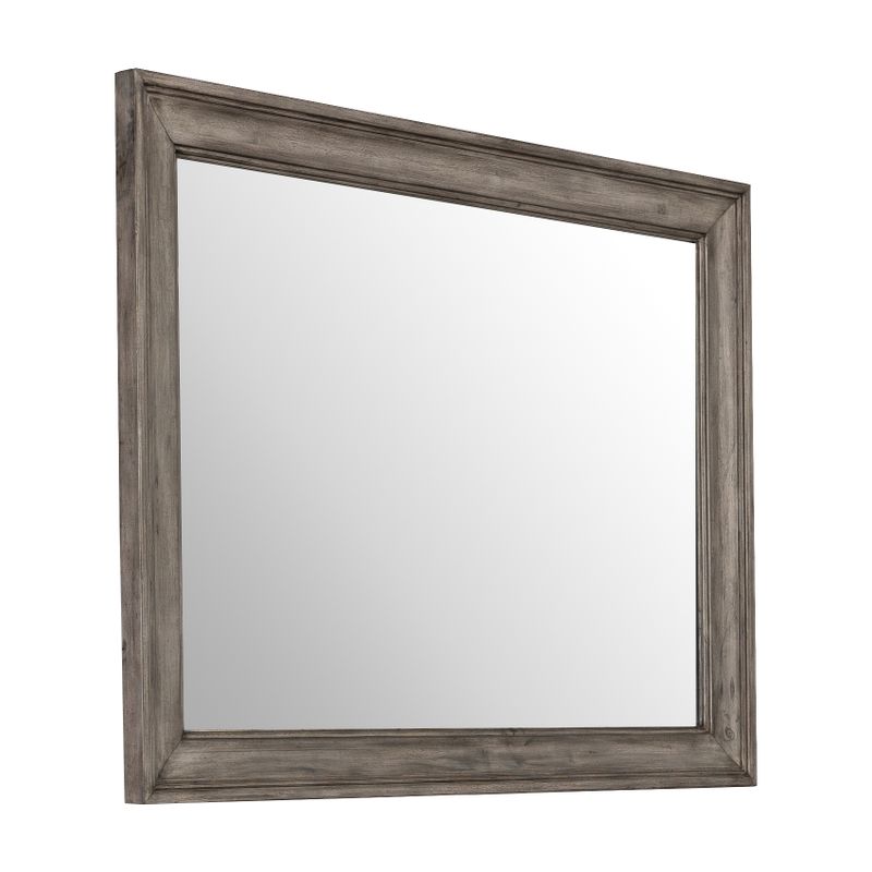 Avenue Rectangular Dresser Mirror Grey