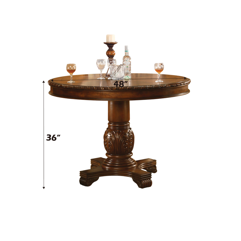 ACME Chateau De Ville Counter Height Table, Cherry