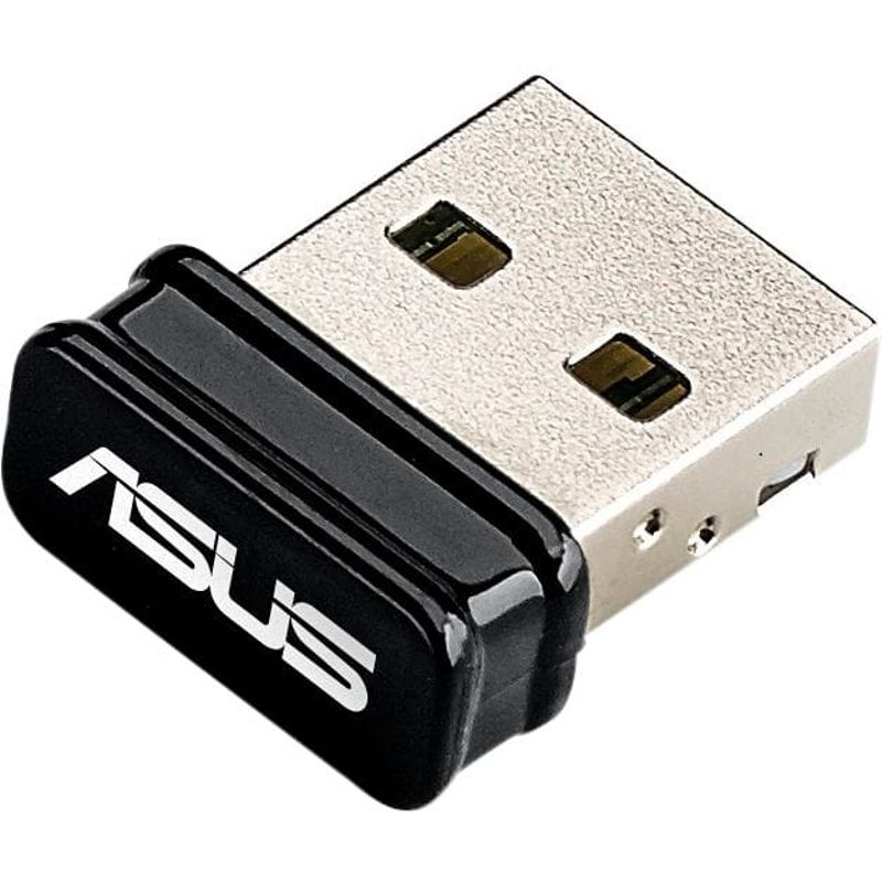 ASUS - USB-AC53 Nano AC1200 Dual-Band USB Wi-Fi Adapter - Black