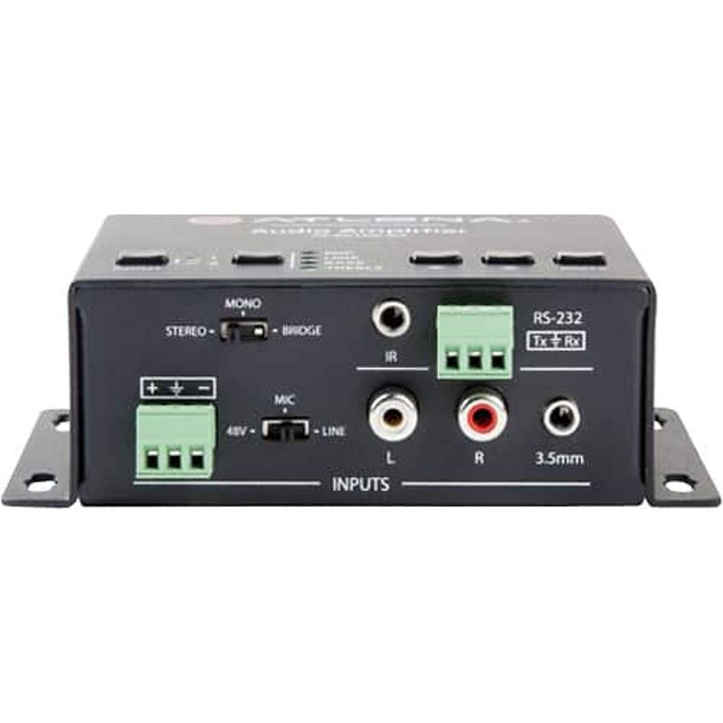 Atlona - Stereo/Mono Audio Amplifier - Black