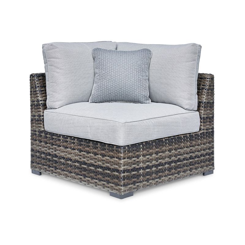 Harbor Court Corner with Cushion (Set of 2)