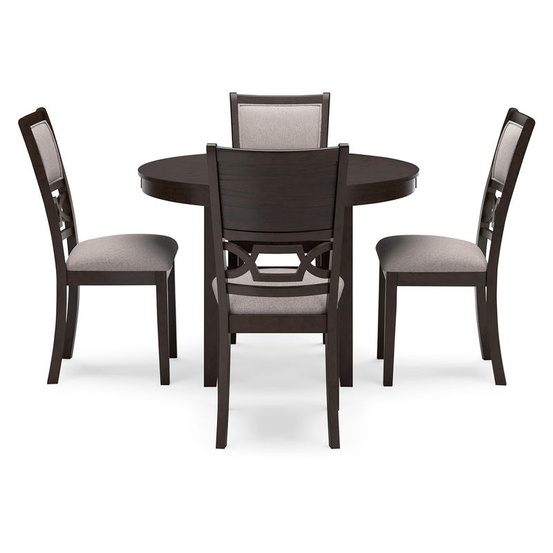Langwest Dining Table and 4 Chairs (Set of 5)