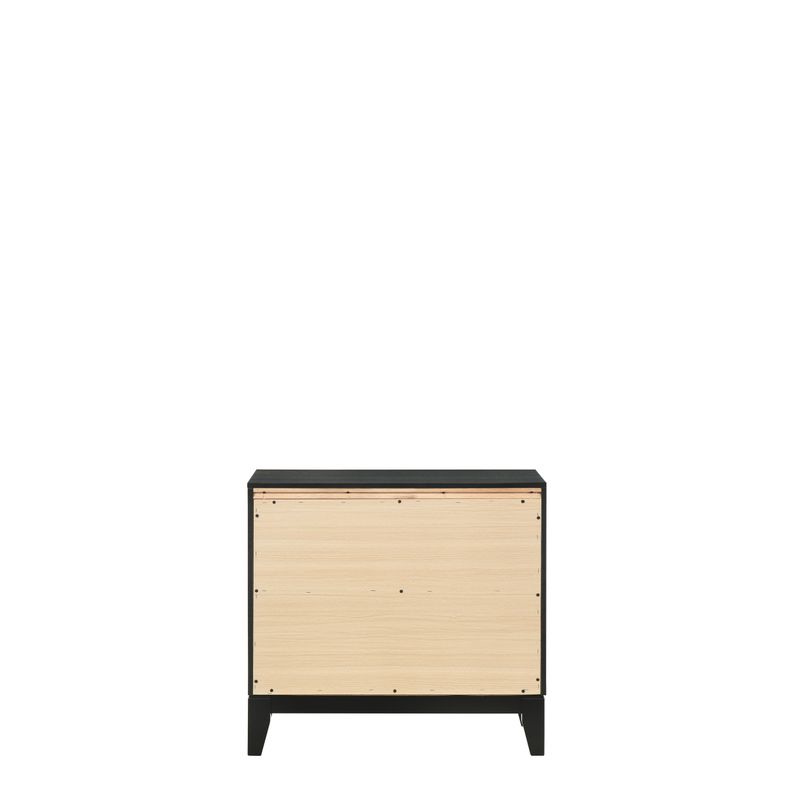 ACME Haiden Nightstand, Weathered Black Finish