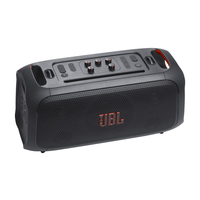 JBL - PartyBox On-The-Go Essential Portable Party Speaker w/ Lights & Mic