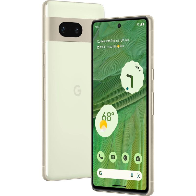 Google - Pixel 7 128GB (Unlocked) - Lemongrass