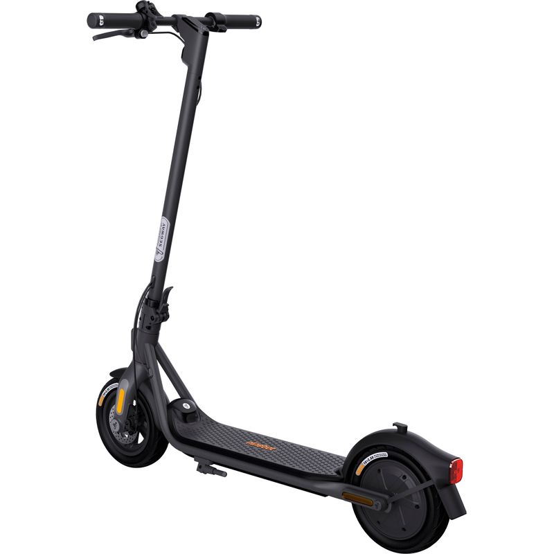 Segway - Ninebot F2 Electric Scooter w/25 mi Max Operating Range & 18 mph Max Speed - Black