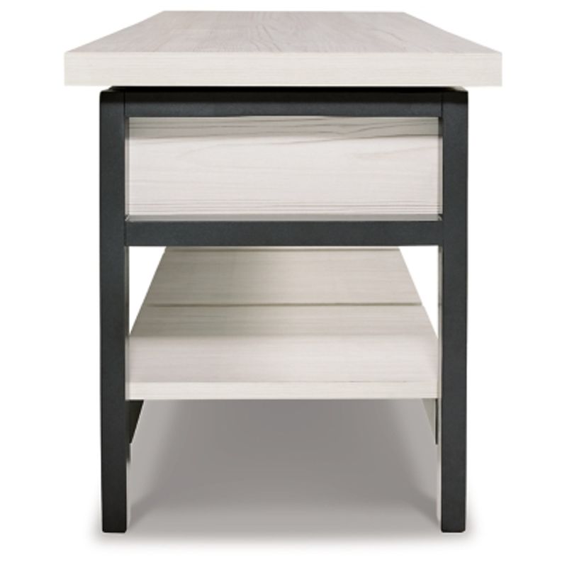 White Rhyson Storage Bench