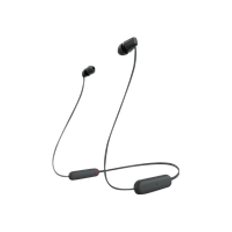 Sony - WIC100 Wireless In-ear Headphone - Black