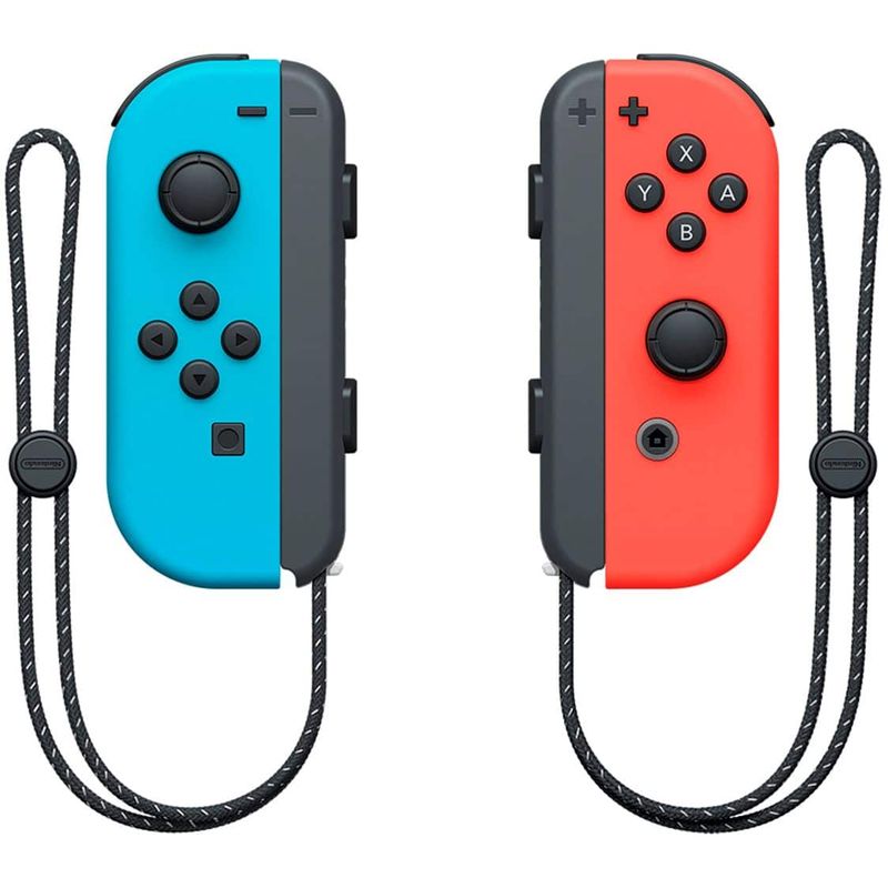 Nintendo Switch OLED Model w/ Neon Red & Neon Blue Joy-Con- Neon Red/Neon Blue