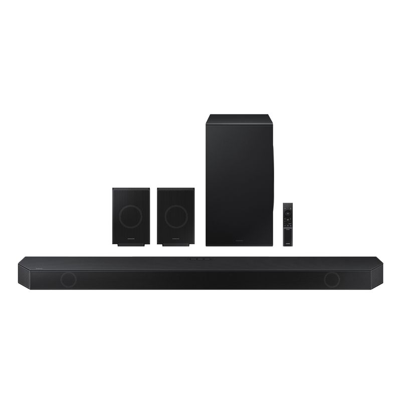 Samsung - Q-Series 11.1.4 Channel Q990D Soundbar + Rear Speakers