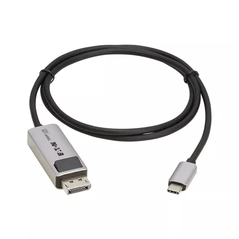 Eaton Tripp Lite Series USB-C to DisplayPort Active Adapter Cable M/M 8K 60Hz 4K 144Hz HDR 444 HDCP 2.3 Black 3ft - video adapter cable - 24