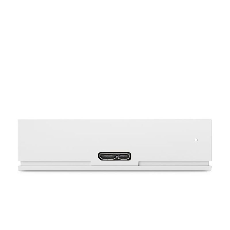 Seagate - Game Drive for PlayStation Consoles 5TB External USB 3.2 Gen 1 Portable Hard Drive with Blue LED Lighting - White