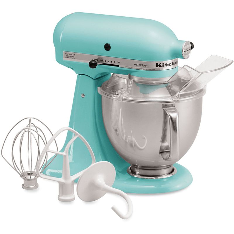 KitchenAid Artisan Series 325-Watt Tilt-Back Head Stand Mixer in Aqua Sky