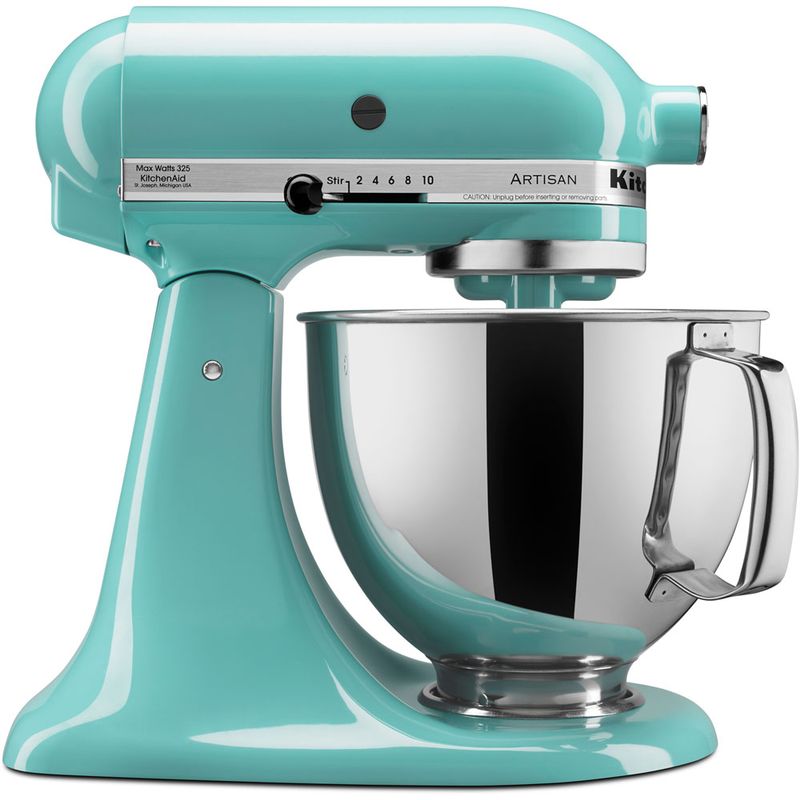 KitchenAid Artisan Series 325-Watt Tilt-Back Head Stand Mixer in Aqua Sky