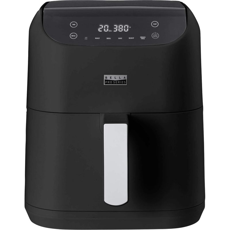 bella PRO - 6-qt. Touchscreen Air Fryer - Matte Black
