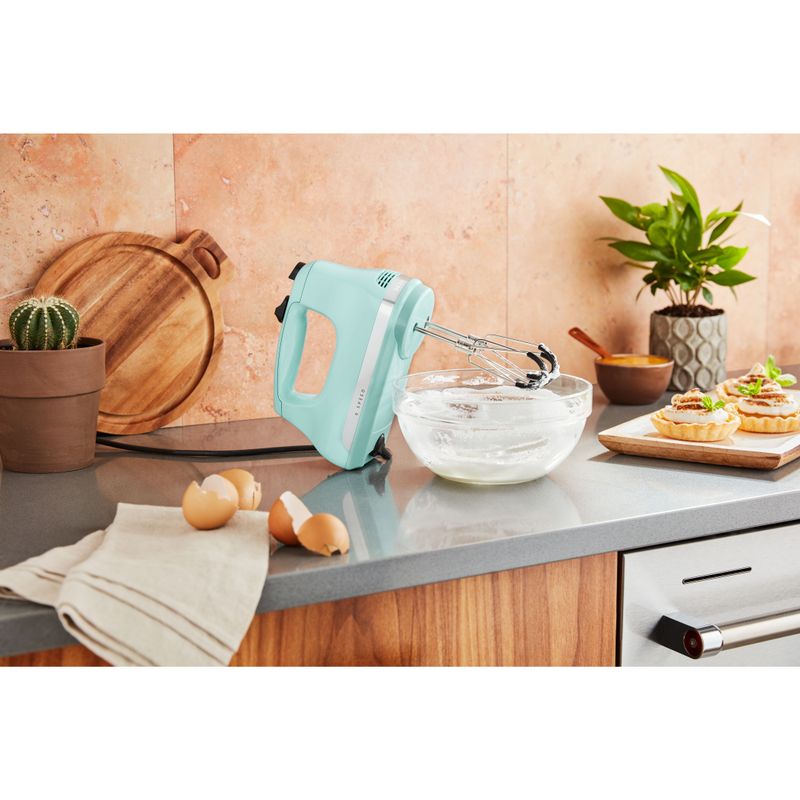 KitchenAid 6-Speed Hand Mixer with Flex Edge Beaters in Ice