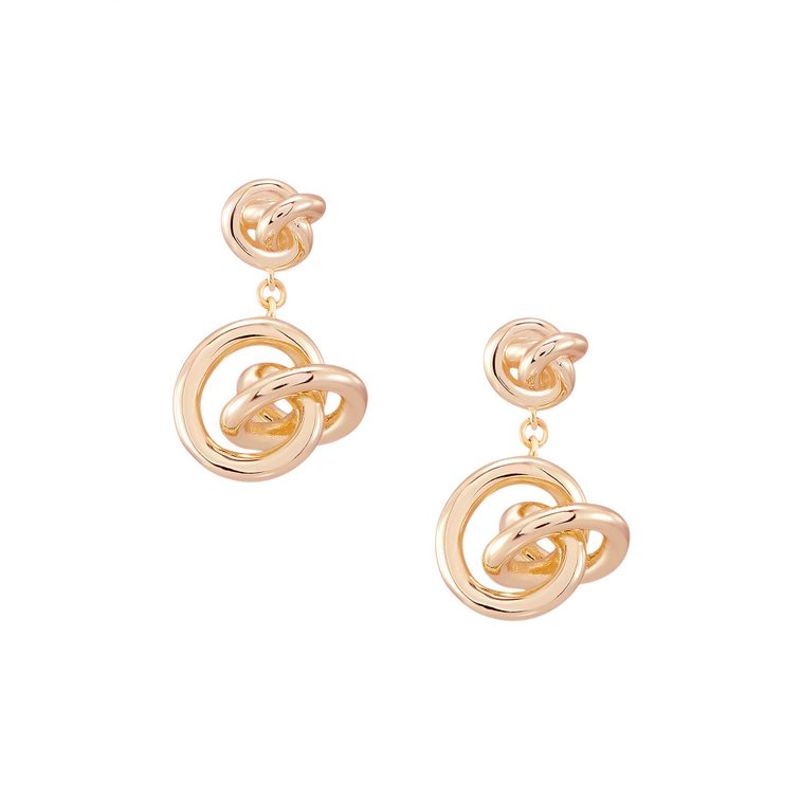 Kendra Scott Presleigh Rose Gold Drop Earring (Rose Gold)