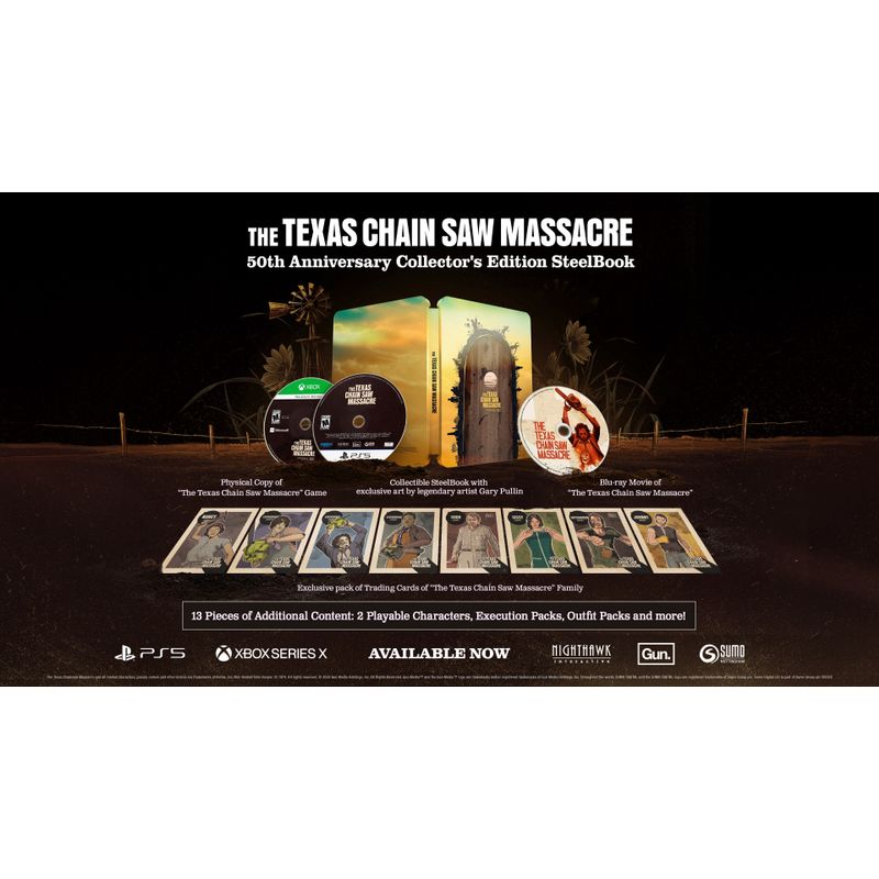 The Texas Chain Saw Massacre 50th Anniversary Steelbook Collector's Edition - Xbox Series X