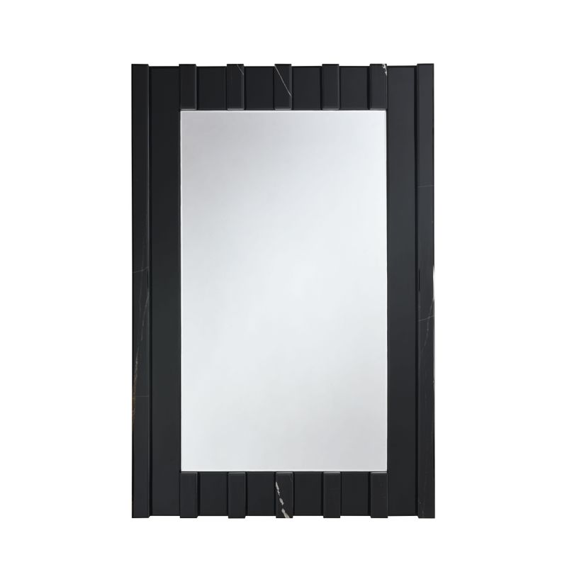 ACME Drisana Accent Mirror in Black Mirrored Finish