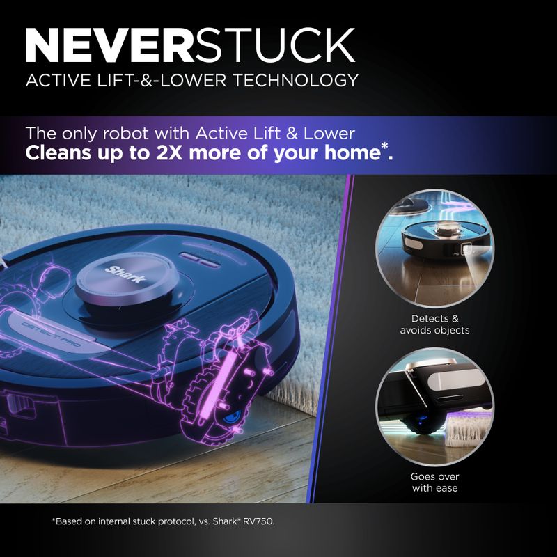 Shark - Detect Pro Self-Empty Bagless Robot Vacuum