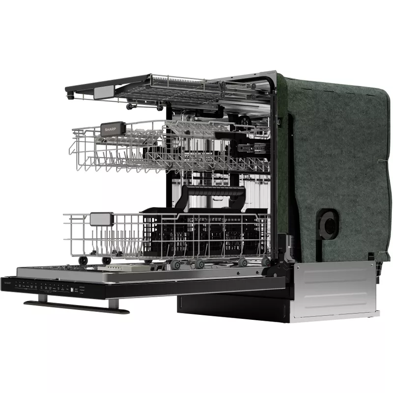 Sharp Anaheim 23.87" 45 dBA Built-in Digital Control Dishwasher