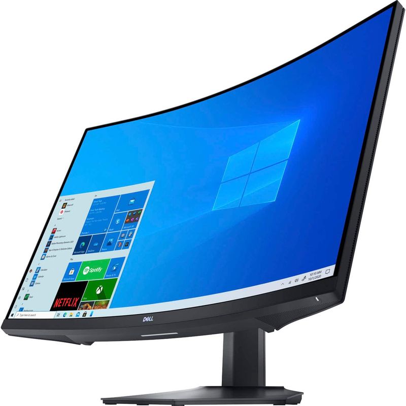 Dell - S3222DGM 32" LED Curved QHD FreeSync Gaming Monitor (DisplayPort, HDMI) - Black