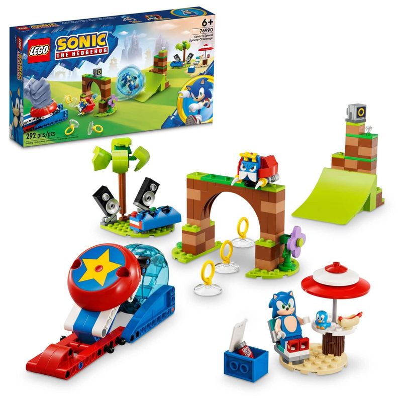 LEGO - Sonic the Hedgehog Sonic's Speed Sphere Challenge Playset 76990