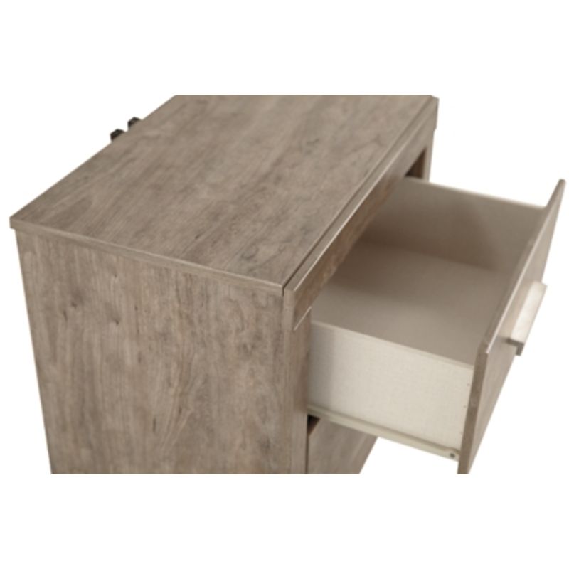 Gray Culverbach Two Drawer Night Stand