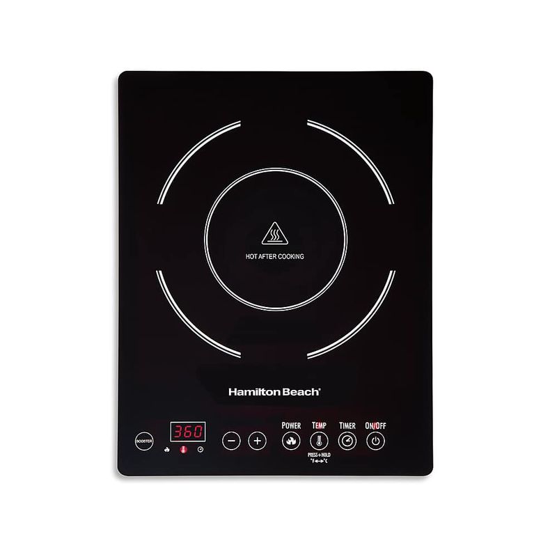 Hamilton Beach - 10" Modular Electric Induction Cooktop - BLACK