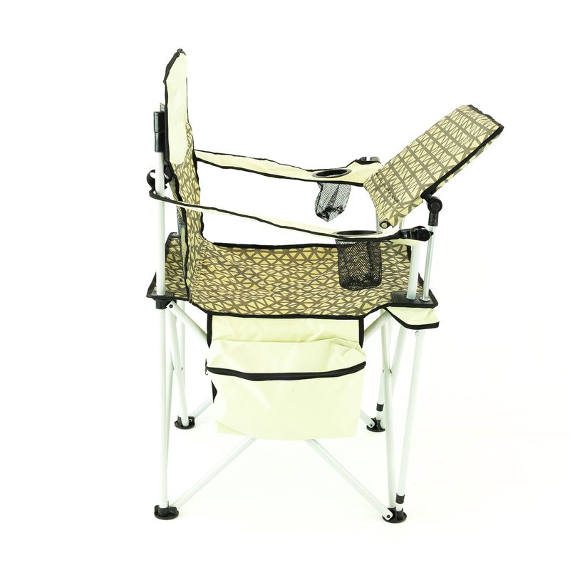 iChair Folding Wine Chair w/ Adjustable Table Earth Diamond
