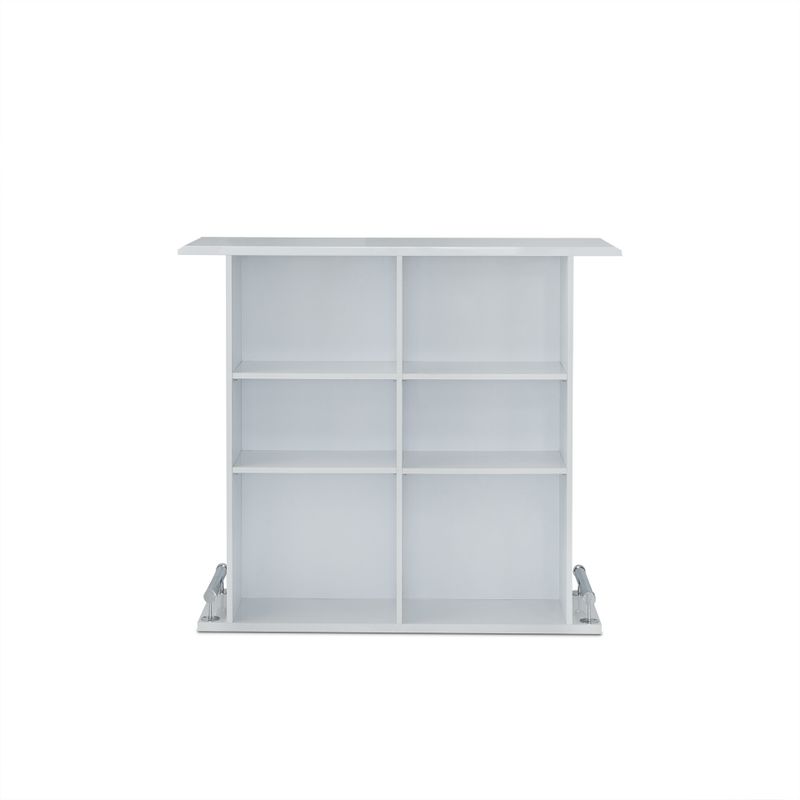 ACME Kite Bar Table, White High Gloss