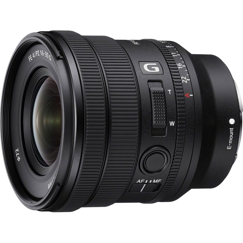 Sony - Alpha FE PZ 16-35mm F4 G full-frame constant-aperture wide-angle power zoom G Lens - Black