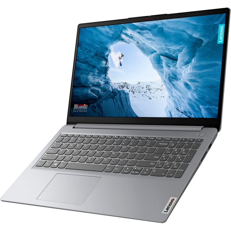 Lenovo - Ideapad 1i 15.6" Full HD Touchscreen Laptop - Intel Core i3-1215U with 8GB Memory - Intel UHD Graphics - 256GB SSD - Cloud Gray