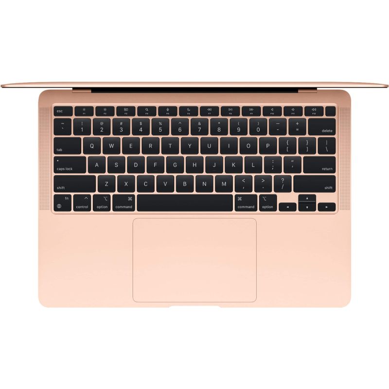 MacBook Air 13.3" Laptop Apple M1 chip 8GB Memory 256GB SSD (Latest Model) Gold (Black Sleeve Bundle)