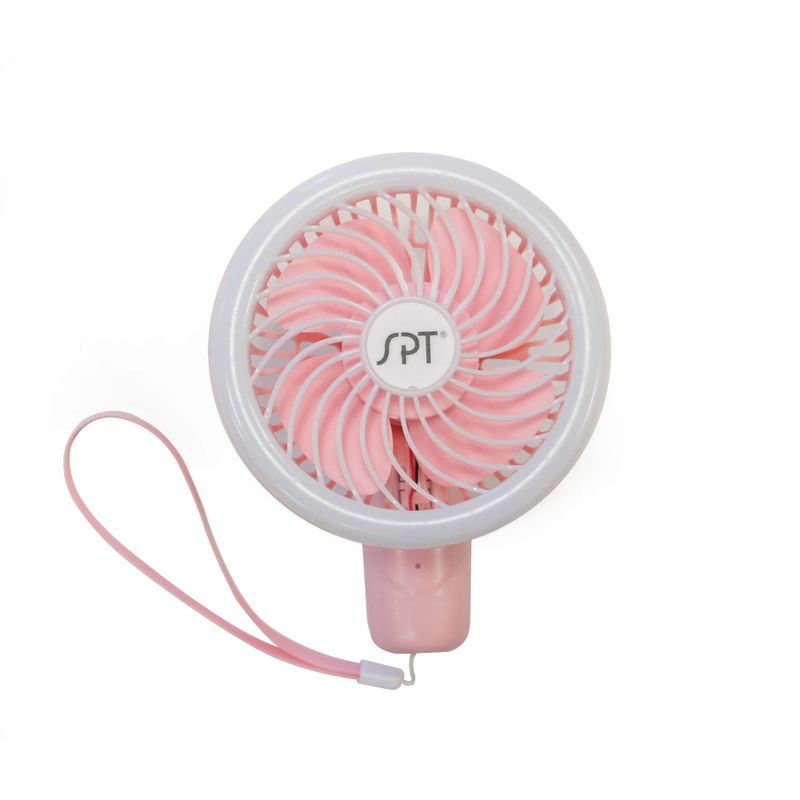 Sunpentown - Personal Hand-Held Fan - Pink