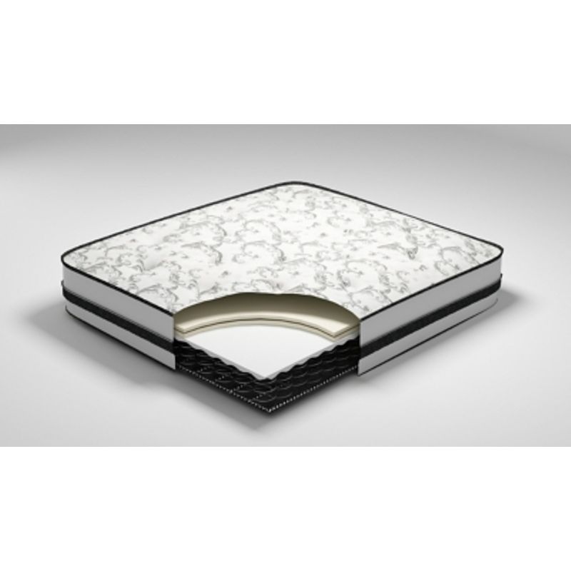 White 8 Inch Chime Innerspring Queen Mattress/ Bed-in-a-Box