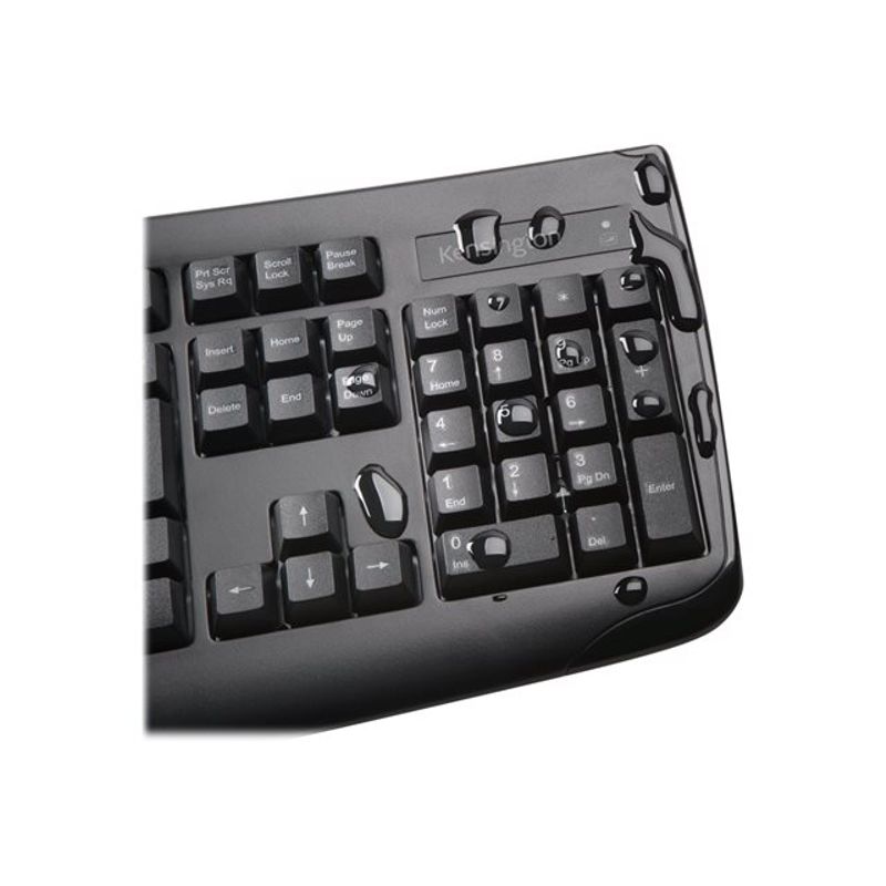 Kensington Keyboard for Life Wireless Desktop Set - keyboard and mouse set Input Device