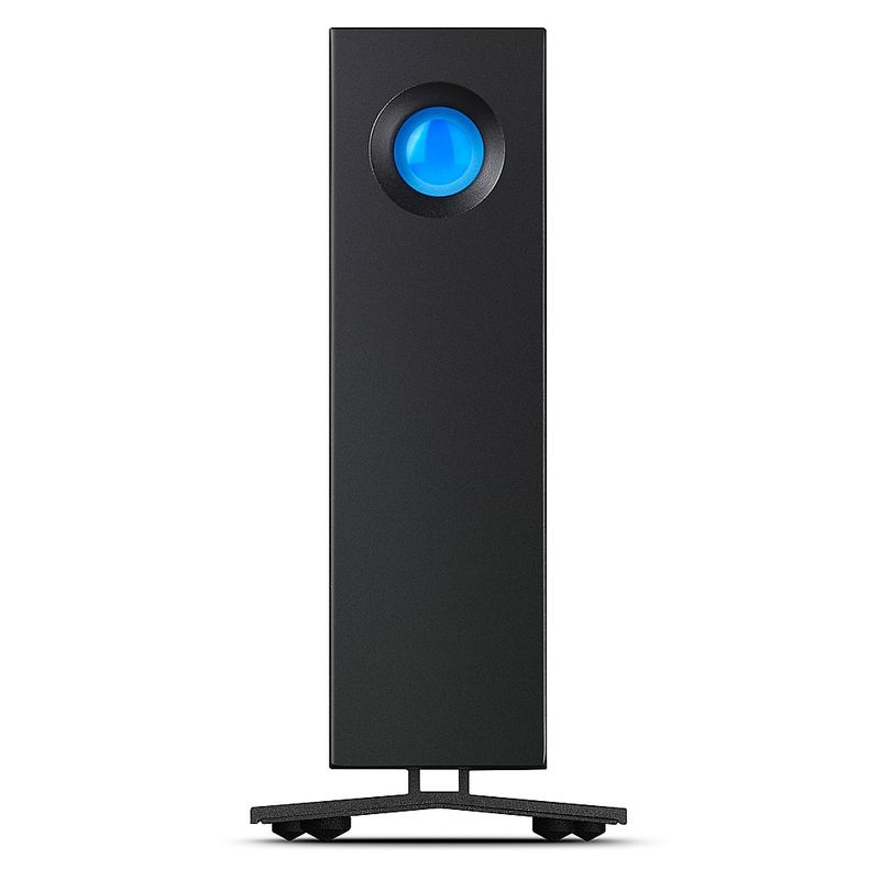 LaCie - d2 Professional 4TB External Thunderbolt 3 USB-C Hard Drive with Rescue Data Recovery Services - Black