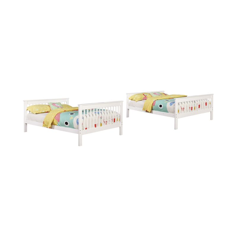 Chapman Full over Full Bunk Bed White