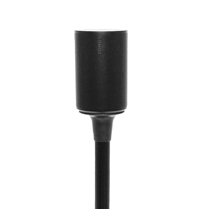 Sanus - Wireless Speaker Stands for Sonos Era 100 (Pair) - Black