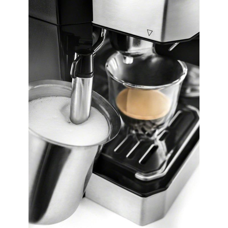 De'Longhi - Digital All-in-One Combination Coffee and Espresso Machine - Black and Stainless Steel