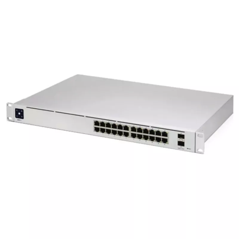 Ubiquiti Networks UniFi USW-PRO-24 Gen 2 Managed Pro 24-Port Gigabit Layer 3 Network Switch with SFP+