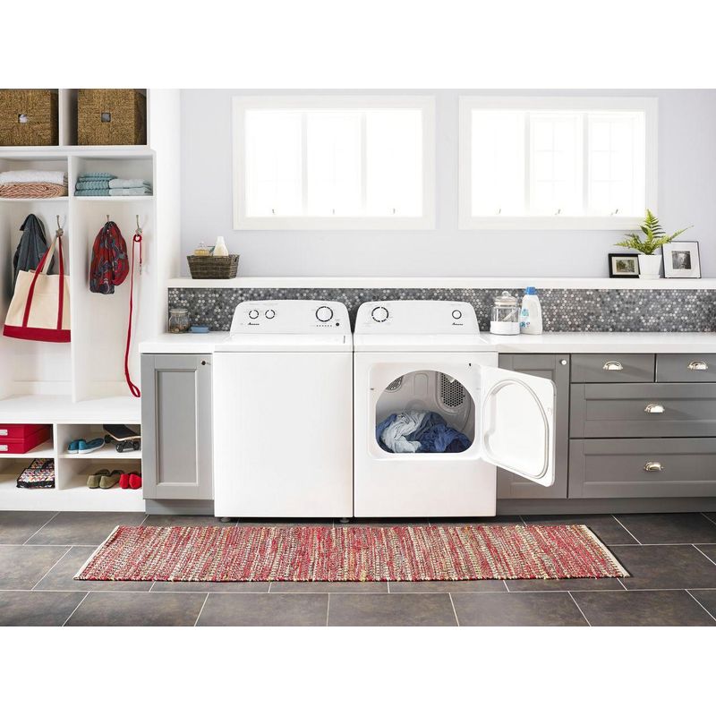 Alt View Zoom 16. Amana - 6.5 Cu. Ft. Gas Dryer with Automatic Dryness Control - White