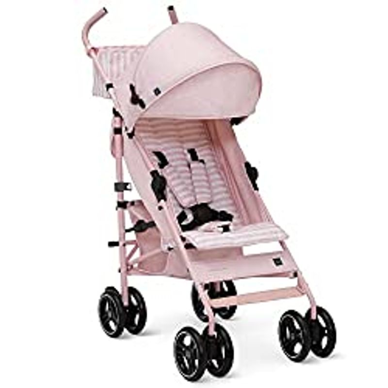 babyGap Classic Stroller - Lightweight Stroller with Recline, Extendable Sun Visors & Compact Fold - Made with Sustainable Materials,...