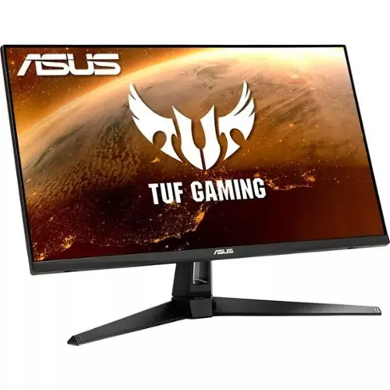 ASUS - TUF 27” IPS QHD 170Hz 1ms G-SYNC Compatible Gaming Monitor with Height Adjustable (DisplayPort,HDMI) - Black