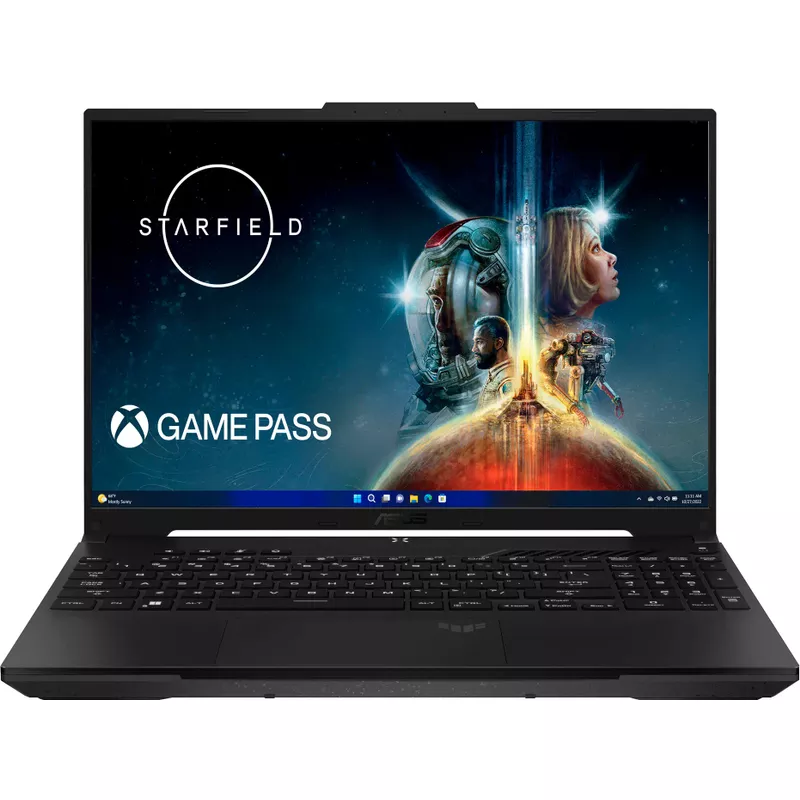 ASUS - TUF Gaming A16 16" 165Hz Gaming Laptop FHD-AMD Ryzen 7 7735HS with 16GB DDR5 Memory- Radeon RX7700S 512GB PCIe SSD - OFF BLACK