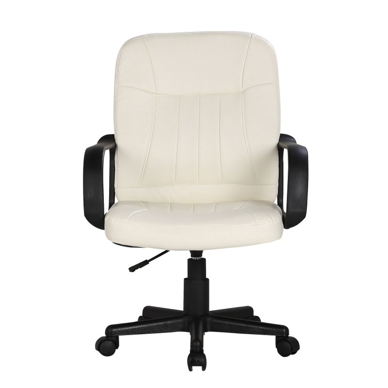 Porthos Home Raines Adjustable Office Chair - White